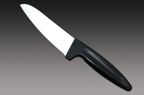 FOREVER E-Cera High Density Ceramic Black-Handle Japanese Chefs Gyuto Knife 140mm