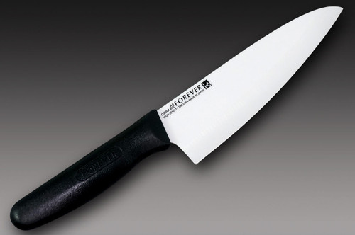 FOREVER Silver Antibacterial High Density Ceramic Japanese Chefs Gyuto Knife 180mm