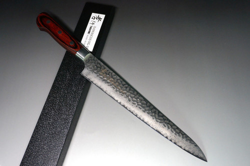 Sakai Takayuki 33-Layer VG10 Damascus Hammered Japanese Chef's