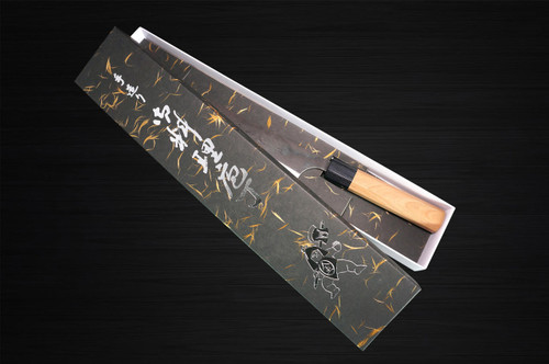 KURO3様オーダー Yoshimi Kato Aogami Super Clad Kurouchi AC Japanese Chef's Nakiri
