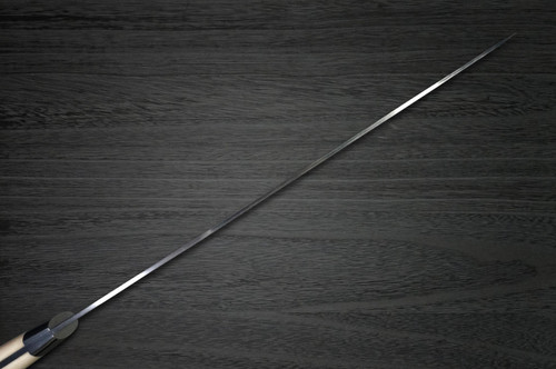 Takeshi Saji VG10 Black Damascus DHW Japanese Chefs Gyuto Knife 240mm with White Antler Handle