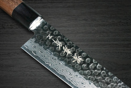 Sakai Takayuki 45-Layer Damascus Hammered WA Japanese Chefs Petty Knife SET Petty 150mm x 3 pcs