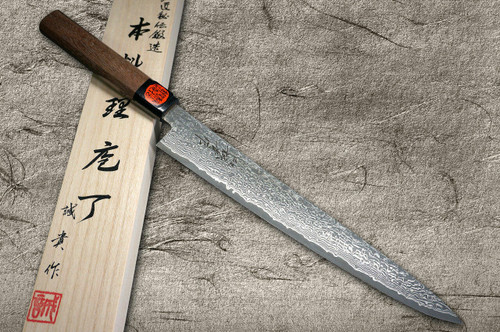 Shigeki Tanaka 33-Layer R2(SG2) Damascus Harukaze Japanese Chef's 