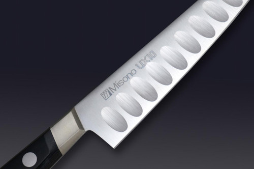 Misono UX10 Swedish Stainless Dimples(Salmon) Japanese Chef's