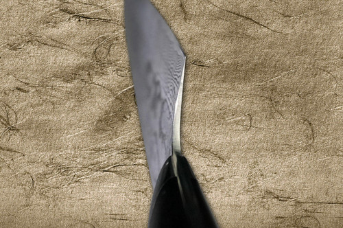 Takeshi Saji VG10 Black Damascus MCB Japanese Chefs Gyuto Knife 270mm with Black Micarta Handle