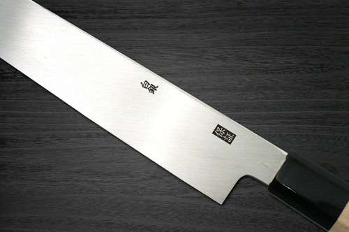 Yoshihiro Gingami No.3 G3HC Japanese Chefs Kiritsuke-YanagibaSashimi 300mm with Saya Sheath and Magnolia Wood Handle