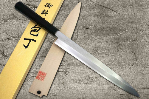 Kanetsune KC-950 DSR-1K6 Stainless Hammered Japanese Chef's Knife SET  (Gyuto180-Slicer210-Santoku-Vegetable-Petty-Mini Deba)