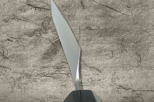 Yoshihiro Gingami No.3 G3HC-E Japanese Chefs Sakimaru-TakohikiSashimi 300mm with Saya Sheath and Ebony Handle