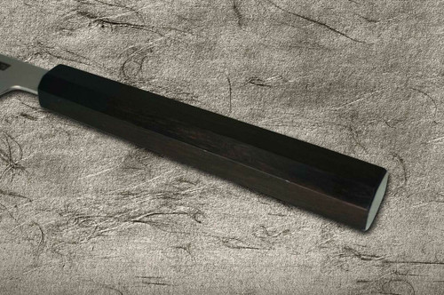 Yoshihiro Gingami No.3 G3HC-E Japanese Chefs Sakimaru-TakohikiSashimi 300mm with Saya Sheath and Ebony Handle