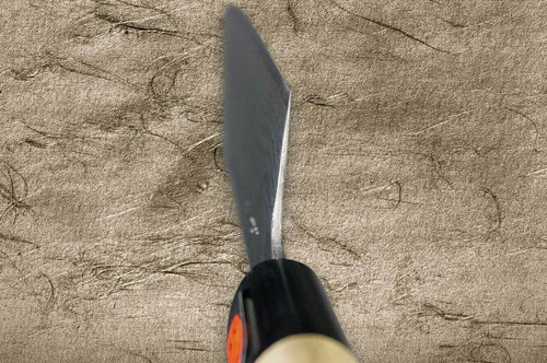 Shigeki Tanaka VG10 Damascus Japanese Chefs Hakata Knife 180mm with Magnolia Wood Handle