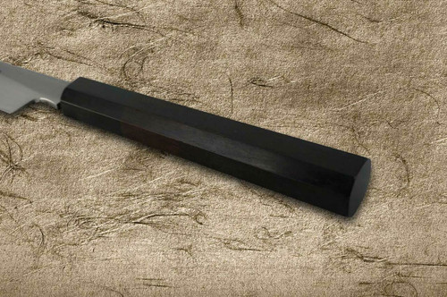 Sakai Takayuki Aoniko Blue 2 Steel Ebony Handle Japanese Chef's