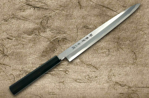 Sakai Takayuki Aoniko Blue 2 Steel Ebony Handle Japanese Chefs YanagibaSashimi 300mm