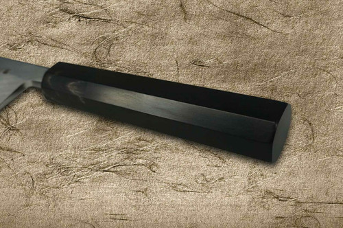 Sakai Takayuki Aoniko Blue 2 Steel Ebony Handle Japanese Chefs Deba Knife 180mm