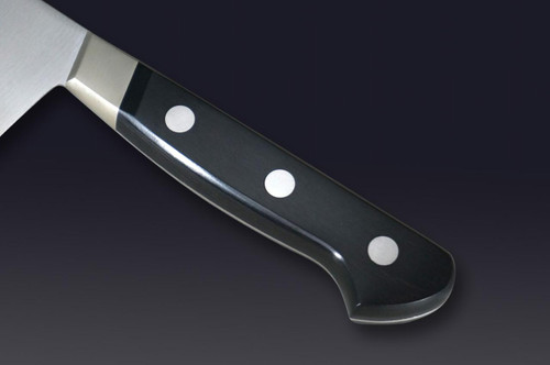 Misono UX10 Swedish Stainless Dimples(Salmon) Japanese Chef's Santoku Knife 180mm 