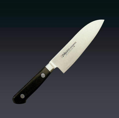 Misono MV Stainless Steel Japanese Chefs Santoku Knife 140mm