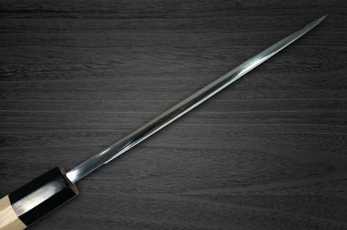 Sakai Takayuki Aoniko Blue 2 Steel Mirror Finish Japanese Chefs Deba Knife 195mm