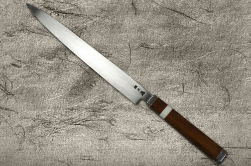 Sakai Takayuki Shiden Ginsan Gingami No.3 Steel Japanese Chefs YanagibaSashimi 300mm