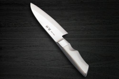 TKG-PRO GINRIN High-Carbon Stainless Japanese Chefs Aji-Kiri 150mm