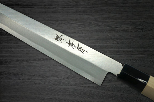 Left Handed Sakai Takayuki Kasumitogi White steel Japanese Chefs YanagibaSashimi 210mm