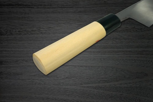 Left Handed Sakai Takayuki Kasumitogi White steel Japanese Chefs Deba Knife 135mm