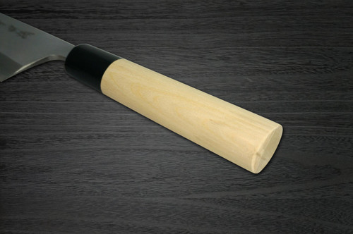 Left Handed Sakai Takayuki Tokujyo Supreme White 2 steel Japanese Chefs Deba Knife 105mm
