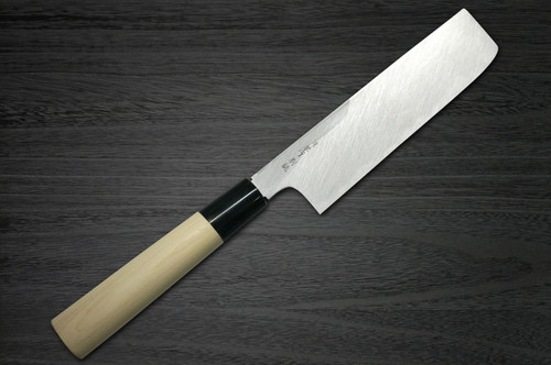 Left Handed Sakai Takayuki Tokujyo Supreme White 2 steel Japanese Chefs UsubaVegetable 165mm