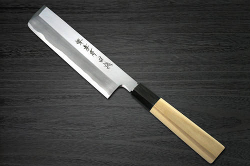 Left Handed Sakai Takayuki Tokujyo Supreme White 2 steel Japanese Chefs UsubaVegetable 165mm