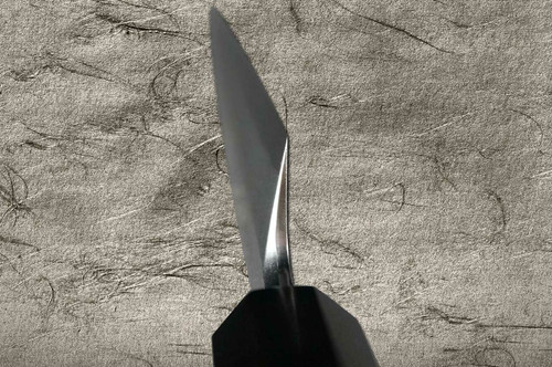 Yoshihiro Gingami No.3 Damascus Suminagashi G3SN-E Japanese Chefs Kiritsuke-YanagibaSashimi 330mm with Saya Sheath and Ebony Handle