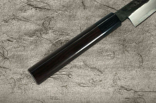 Takayuki Iwai Aogami No.2 Kurouchi RS Japanese Chefs Kiritsuke-YanagibaSashimi 210mm