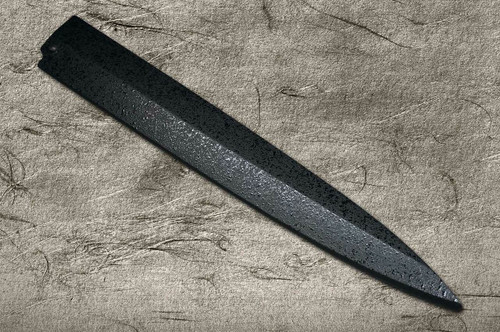 Kuroishime Saya Sheath for YanagibaSashimi 270mm with Ebony Pin