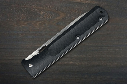 Takeshi Saji Folding R2(SG2) Mirrored Damascus Petty Knife(Utility