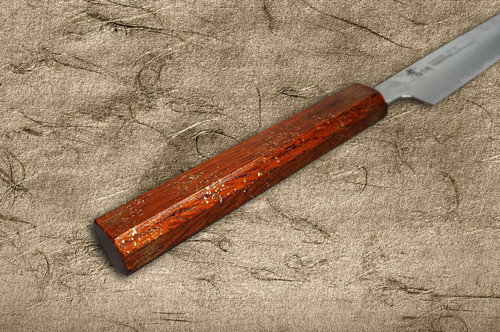 Sakai Takayuki 33-Layer VG10 Damascus Urushi Chefs Petty KnifeUtility 150mm with Japanese Lacquered Oak Handle SEIREN