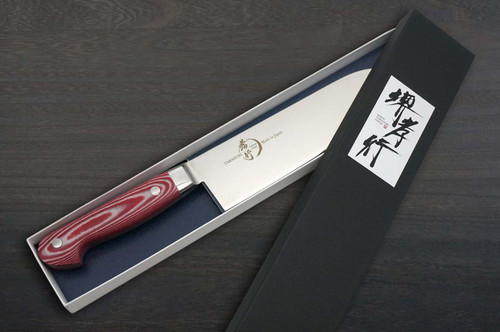 Sakai Takayuki Grand Chef (Micarta Handle) Japanese Chef's Santoku