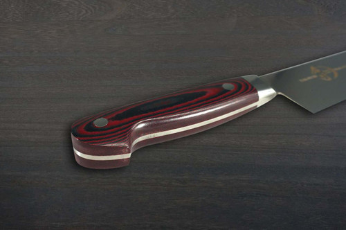 Sakai Takayuki Grand Chef (Micarta Handle) Japanese Chef's Gyuto Knife 210mm Wine 