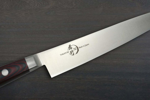 Sakai Takayuki Grand Chef (Micarta Handle) Japanese Chef's Petty Knife(Utility) 150mm Wine 