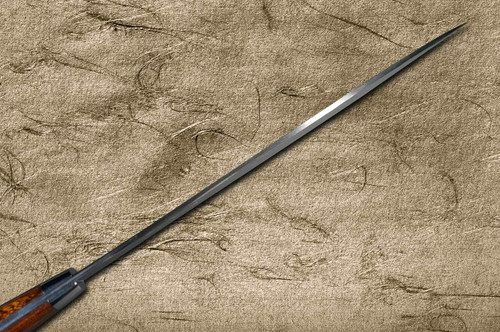 Takeshi Saji VG10 Mirror Hammered Damascus IRN Japanese Chefs Gyuto Knife 210mm with Desert Ironwood Handle