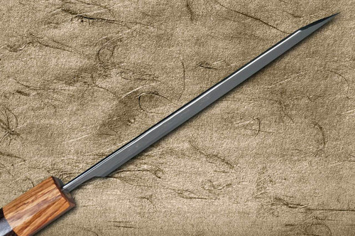 Yu Kurosaki R2SG2 Hammered SENKO WA RS8H Japanese Chefs Bunka Knife 165mm with Brown-Ring Octagonal Handle