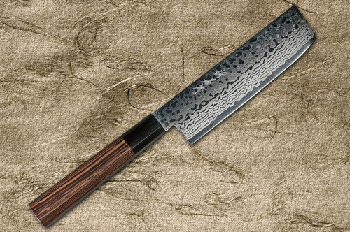 Sakai Takayuki GINGA ZA-18 69-Layer Damascus Japanese Chefs NakiriVegetable 165mm