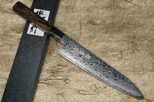 Sakai Takayuki GINGA ZA-18 69-Layer Damascus Japanese Chef's Gyuto 