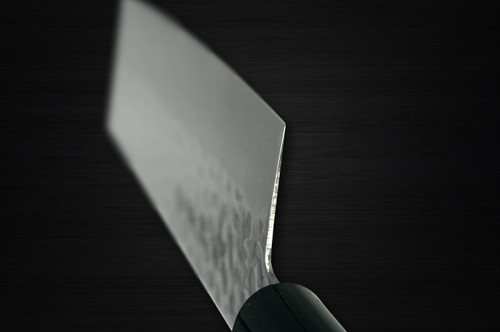 Kanetsune KC-950 DSR-1K6 Stainless Hammered Japanese Chef's Nakiri
