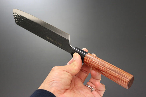 Kanetsune KC-950 DSR-1K6 Stainless Hammered Japanese Chef's Nakiri