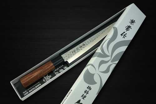 Kanetsune KC-950 DSR-1K6 Stainless Hammered Japanese Chef's Slicer