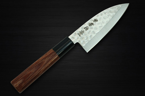Kanetsune KC-950 DSR-1K6 Stainless Hammered Japanese Chef's Mini Deba 105mm 