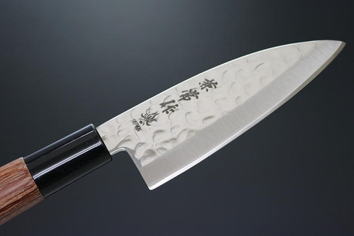 Kanetsune KC-950 DSR-1K6 Stainless Hammered Japanese Chef's Mini Deba 105mm 
