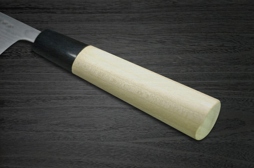 Shigeki Tanaka Aogami No.2 Damascus MB Japanese Chefs SlicerSujihiki 240mm with Magnolia Wood Handle