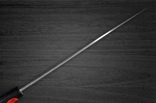 Shigeki Tanaka Aogami No.2 Damasco MB Giapponese Chef Slicer(Sujihiki) 240mm con Manico in Legno di Magnolia