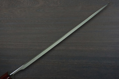 Kei Kobayashi R2 Special Finished CS Japanese Chefs SlicerSujihiki 270mm with Red Lacquered Wood Handle