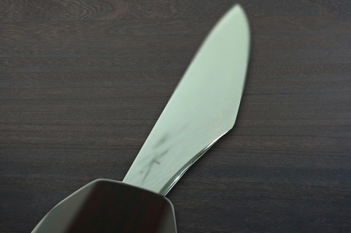 Kei Kobayashi R2 Special Finished CS Japanese Chefs Petty KnifeUtility 150mm with Red Lacquered Wood Handle