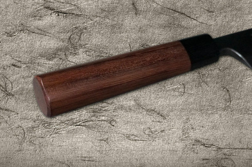 Takayuki Iwai Shirogami No.1 Damascus FUMON RS Japanese Chefs Mioroshi Deba 210mm