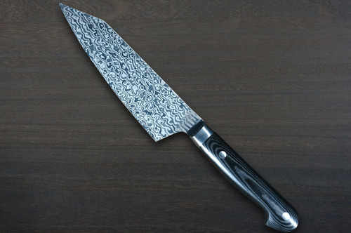 Sakai Takayuki VG10-VG2 Coreless Damascus Japanese Chefs Kengata-Santoku Knife 160mm